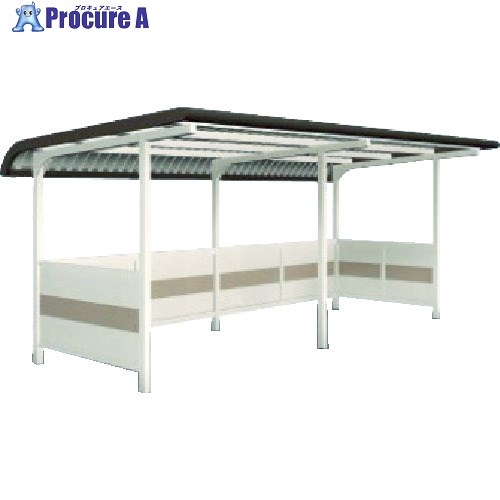 ヨドコウ ヨド自転車置場 YOKR-280-5 002 2連棟 YOKR-280-5-2X1 1台 ■▼836-2140 【送料都度見積】