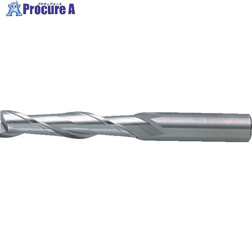 三菱K 2枚刃汎用 ハイススクエアエンドミルロング刃長(L)5mm 2LSD0500 1本 ▼107-9671【代引決済不可】 ●SI517