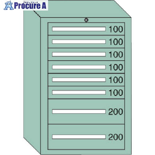 OS 中量キャビネット(6型) 間口693×奥行557×高さ1081mm最大積載量1000kg 6-1011 1台 ■▼136-4165 ※個人..