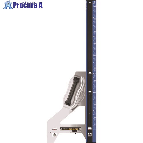 シンワ 丸ノコガイド定規 エルアングルPlus アジャスト 1m 併用目盛 73182 1台 ▼147-6118