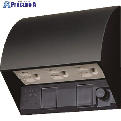 Panasonic スマート接地防水トリプルコンセント WK4603B 5個 ■▼158-1497【送料都度見積】 ●YA513