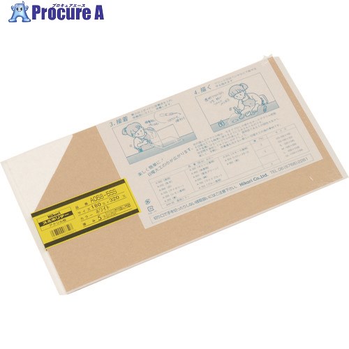 光 アクリル板ホワイト5×180×320mm A068-5SS 1枚 ▼215-5844