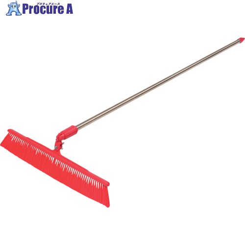 清掃・衛生用品 清掃用品 HACCP対応そうじ用品 （株）バーテックメーカー名（株）バーテックプラス名称 BURRTEC商品名BURRTEC　バーキュートプラス　衛生管理用ほうき　クネットタイプ幅広　ソフト赤5　BCP45K−BH60SR　5P※型式63101105メーカー希望小売価格【税抜】open（税抜）オレンジブック年　ページ発注コード362-4413JANコード4513841002127特長●ブラシが直角に曲がるから、機械の下の隙間もラクラク清掃可能。●ブラシの角度を直角、斜め、垂直に3段階に調整できるため、機械、棚の下の隙間も簡単に清掃できます。●ブラシ線材にはPBTを採用しており、耐熱性・耐薬品性・耐摩耗性に優れています。●交換用ブラシでランニングコストを下げることができます。●壁に付着した残渣の清掃や、天面に溜まった埃などを掻き落とす清掃にも最適です。●しなやかな毛腰で隅々まで清掃。ホコリ・粉体清掃および一般清掃。●ホコリ・粉体清掃および一般清掃。用途●床・機械や棚の下の隙間の清掃仕様●色：赤●幅(mm)：450●長さ(mm)：1280●耐熱温度(℃)：120●毛質：ソフトタイプ●線径(mm)：0.35●毛丈(mm)：60●柄の長さ(mm)：1180●ブラシ部高さ(mm)：85●国内初のHACCP製品認証取得ブラシです。●本製品認証のHACCP認証マークは食の安全に対して優れた対応能力を証明する適合マークです(HACCP International 社はコーデックス委員会が定める国際食品規格に基づき、製品の性能や原材料だけでなく、取扱説明書やマニュアル類、梱包に至るまで広い観点で審査を行い、食への安全性を証明しています)。材質●PBT：ブラシ材質●PP：ブラシ台●SUS304：柄●PP：キャップ●ABS：ジョイント●PP：ブラシ台●PP：キャップセット内容／付属品●ABS：ジョイント注意●バーキュートシリーズとバーキュートプラスシリーズでの互換性はありません。●ブラシの材質がPBT又はPETの製品について、アルカリ性の洗剤をご使用される場合には、お客様の使用環境によってはブラシが脆くなる恐れがあります。お客様の使用環境下で、問題ないことを確認した上で、ご使用ください。●お客様の使用環境下で、問題ないことを確認した上で、ご使用ください。原産国日本重量2500G納期目安お取寄品（5〜7営業日）※欠品時別途連絡