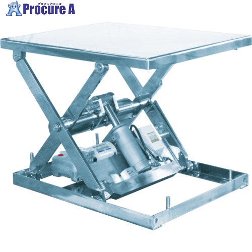 Bishamon ステンテーブルリフト 均等荷重1000kg テーブル寸法640×850mm NX1000608AB-HL 1台 ■▼453-0799 【送料都...