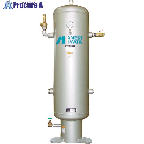 アネスト岩田 ステンレス製空気タンク 100L SUST-100-100 1台 ■▼455-8472【代引決済不可】