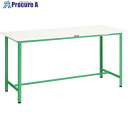 TRUSCO 軽荷重立作業台(300kg)HAE型 1800X900XH900 基本タイプ ヤンググリーン色 HAE-1809 YG 1台 ■▼466-9801