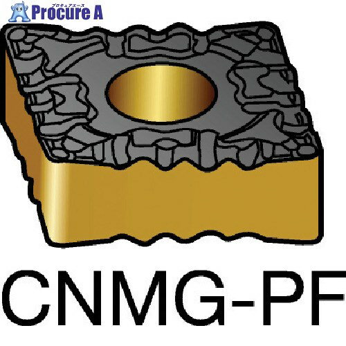 SANDVIK T-Max P 旋削用ネガチップ(110) 1525 CNMG 12 04 12-PF 1525 (110) 10個 ■▼569-1702 【送料都度見積】 ●KO521