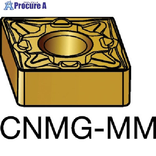 SANDVIK T-Max P 旋削用ネガチップ(110) 2015 CNMG 16 06 08-MM 2015 (110) 10個 ■▼569-2288 【送料都度見積】 ●KO521