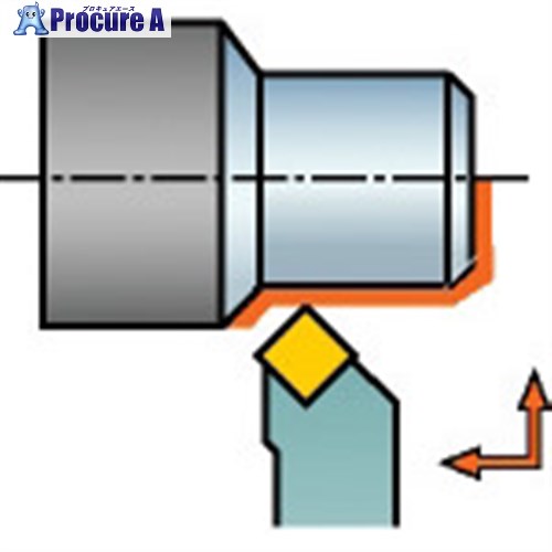 SANDVIK コロターンRC ネガチップ用シャンクバイト(410) DSSNL 2525M 15 (410) 1本 ■▼570-6751 【送料都度見積】 ●KO521