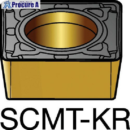 SANDVIK コロターン107 旋削用ポジチップ(120) 3210 SCMT 09 T3 12-KR 3210 (120) 10個 ■▼578-2643 【送料都度見積】 ●KO521