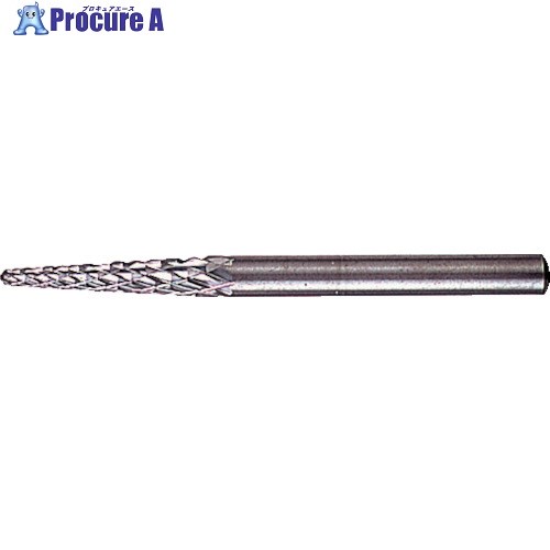 MRA 超硬バー Aシリーズ 形状:テーパー先丸(クロスカット) 刃長12.7mm CB7A026C 1本 ▼835-8320