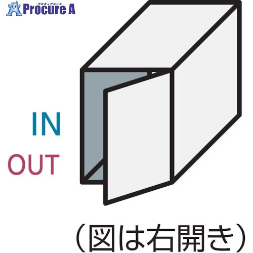 Panasonic 宅配ボックスCOMBO ミドルタイプ前出し右開き ブラウン CTNR4020RMA 1台 ■▼858-7491 【送料都度見積】 ●YA513