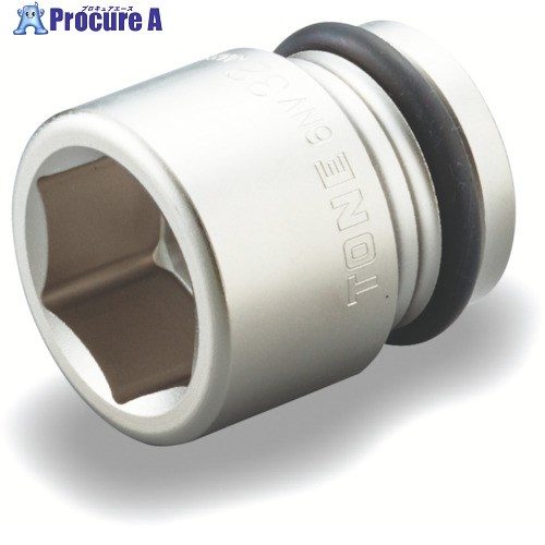 TONE インパクト用ソケット 対辺寸法18mm ハンガータイプ 全長50mm 6NV-18HP 1個 ■▼864-2534 【送料都度見積】 ●YA513