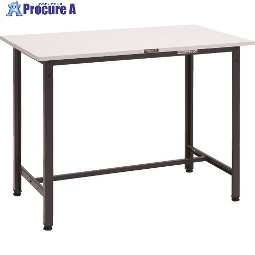 TRUSCO 軽荷重立作業台(300kg)HAE型 900X750XH900 基本タイプ ダークグレー色 HAE-0975 DG 1台 ■▼868-8656【代引決済不可】