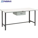 TRUSCO 軽荷重立作業台(300kg)HAE型 1800X900XH900 1段引出付 ダークグレー色 HSAE-1809F1 DG 1台 ■▼868-87...