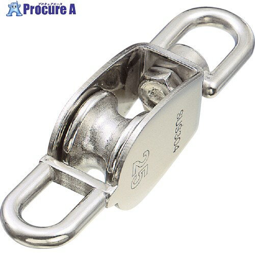 水本 滑車 ステンレス 豆ブロックベケ付 参考使用荷重240kgf A-1270 1個 ▼111-2385