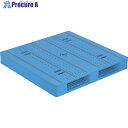 サンコー プラスチックパレット 840140 LX-1111R2-12 ブルー 84014001BL503 1枚 ■▼258-0604【代引決済不可】【送料都度見積】※車上渡し