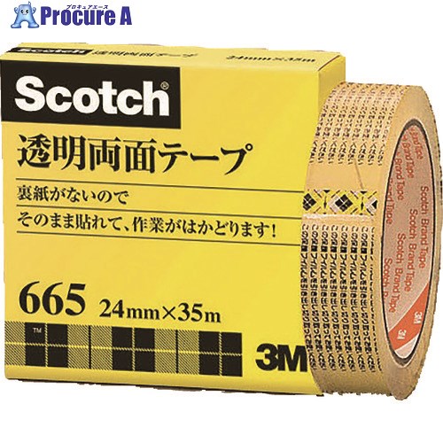 3M Ʃξ̥ơ 饤ʡʤ 24mmX35m ķ76mm 665-3-24 1 406-3023