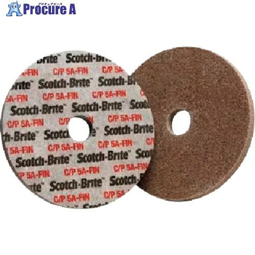 3M スコッチ・ブライトCPユニホイール、7ACoarse、150mmx6mmx12.7mm、8個/箱 7100278621 8個 ■▼566-5726 【送料都度見積】