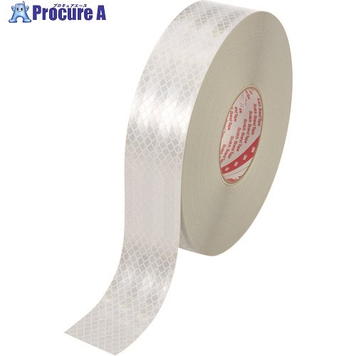 3M フレキシブルプリズム反射シート 50mm×45.7m 白 3310FP50X45.7 1巻 ▼829-3634【代引決済不可】