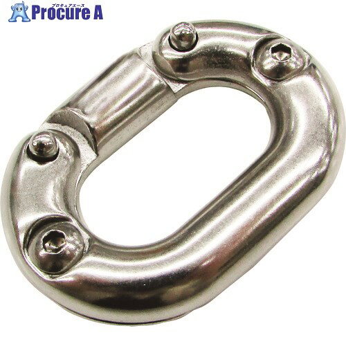 水本 リングキャッチ ステンレス ジョイントリンク 線径16mm 使用荷重7.84kN B-2680 1個 ▼147-8225【代引決済不可】