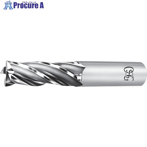 OSG ハイススクエアエンドミル 4刃センタカット ショート 刃径10 mm シャンク径10mm 80720 CC-EMS-10(80720) 1本 ▼201-7407【代引決済不可】 ●YA513