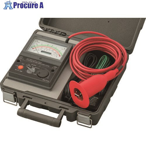 KYORITSU アナログ絶縁抵抗計(高圧) KEW3124A 1個 ▼216-6647【代引決済不可】