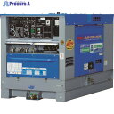 Denyo ディーゼルエンジン溶接機超低騒音型 DLW-200X2LSE 1台 ■▼114-9038【代引決済不可】※車上渡し