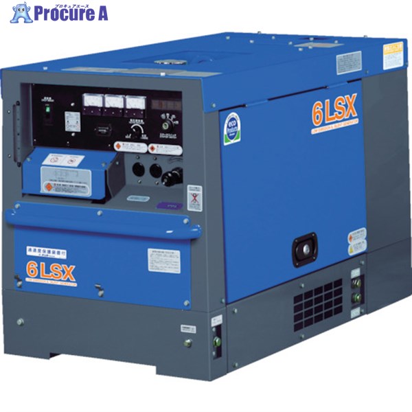 Denyo 防音型ディーゼルエンジン発電機 5/6kVA(50/60Hz) TLG-6LSX 1台 ■▼462-5722 ※車上渡し