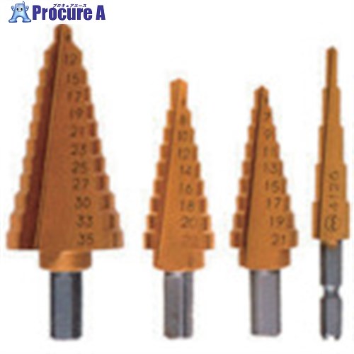 大見 タケノコドリル ゴールドタイプ 9段 10mm TK622G 1本 ▼807-9897