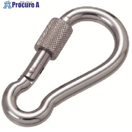 水本 ステンレス 環付スナップフックNB型 線径6mm 長さ61mm B-2273 1個 ▼849-0928