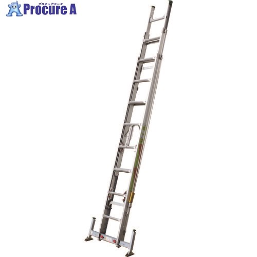 NAKAO 3連伸縮はしご レン太 7m アウトリガー付 3REN-7.0A 1台 ■▼114-0999 ※個人宅様送り不可