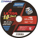 NORTON 切断砥石 ウルトラ 125mm×1.0mm 2TWC125ULT101P 10枚 ▼208-3365【代引決済不可】 1