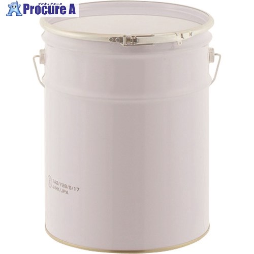 JP テーパー バンドタイプペール缶 BT-20白(内面ニスコート)固体用UN 40320-70 1缶 ■▼226-0989 【送料都度見積】