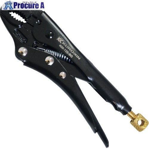 フジ矢 ロッキングプライヤー(黒金) 400-125-BG 1丁 ▼240-2228