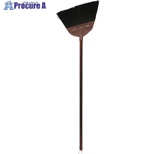 日本クリンテック ワイドほうき 黒シダ セミロング 394619 1本 ▼250-7717