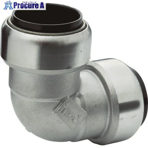 inoc イノクイック 90°エルボ 304IQ90L13SU 1個 ▼361-1418【代引決済不可】