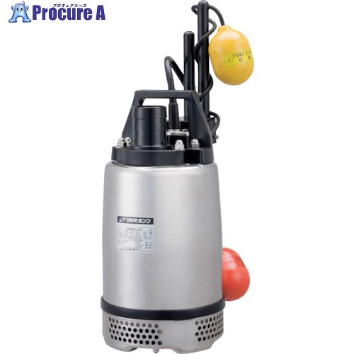 ツルミ ステンレス製水中ハイスピンポンプ 60HZ 口径40mm 単相100V 40SQA2-2.25S 60HZ 1台 ■▼364-9756 【送料都度見積】