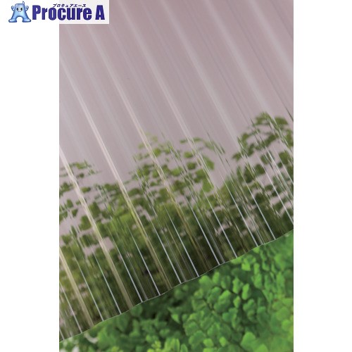 タキロン ポリカ波板 32波 8尺 810ブロンズ 217880 10枚 ■▼453-1761【送料都度見積】※個人宅様送り不可