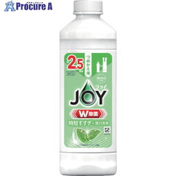 P＆G ジョイ W除菌 食器用洗剤 ミント 詰め替え 325ml 402326 1個 ▼454-9676【代引決済不可】