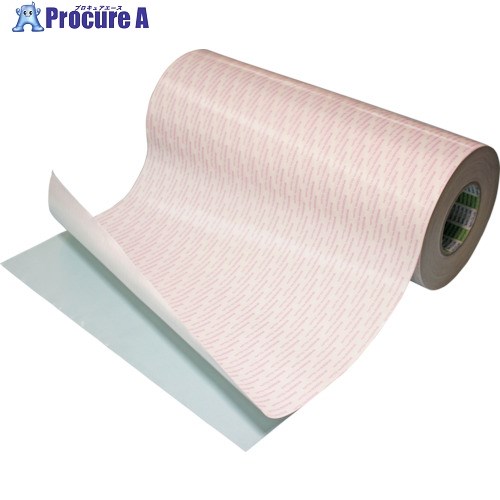 日東 再剥離可能強力両面テープ No.5000NS 480mm×50m ホワイト 5000NS480X50 1巻 ▼478-5316【代引決済不可】