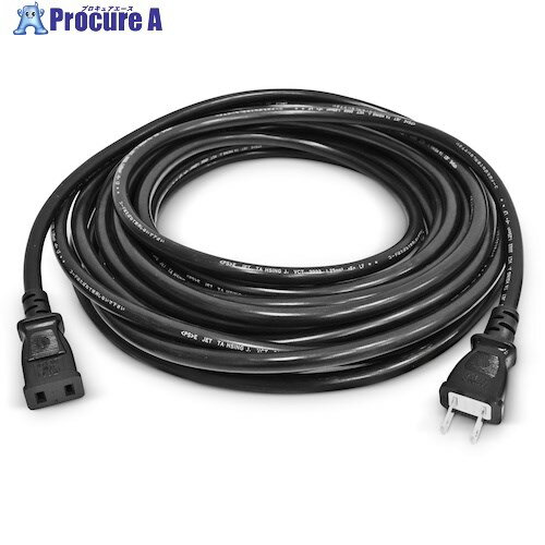 KARCHER 延長コード 黒 10 m 3.137-214.0 1本 ▼486-6112