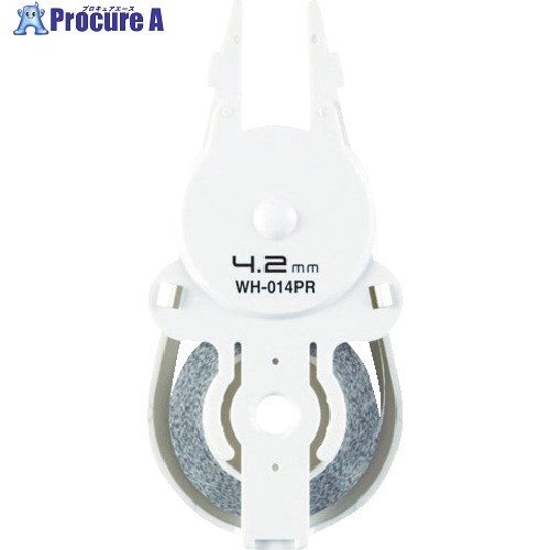 プラス 47618)修正テ-プカ-トリッジ10m テ-プ幅6mm WH-016PR 47618 1個 ▼773-0993【代引決済不可】