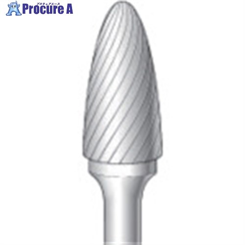 ナカニシ 超硬カッター 砲弾(シングルカット)刃径12.7mm 刃長25.0mm 26093 1本 ▼829-3160【代引決済不可】