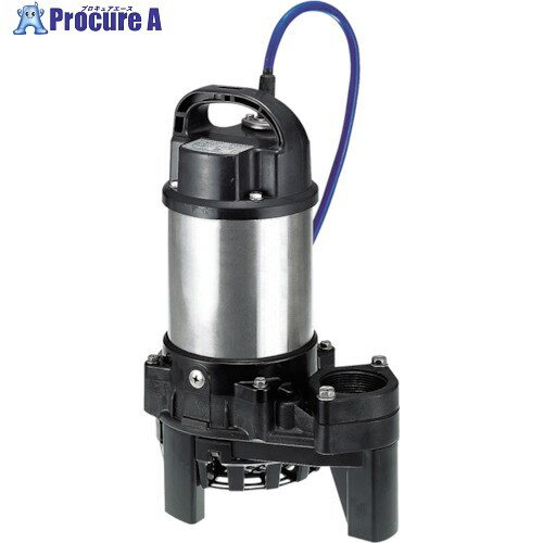 ツルミ 海水用水中チタンポンプ 60HZ 口径40mm 三相200V 40TM2.25 60HZ 1台 ■▼835-3629 【送料都度見積】