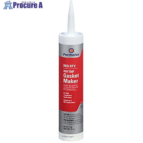 Permatex 高耐熱レッドRTVシリコーン 81409 50P81409JP 1個 ▼520-8662【代引決済不可】