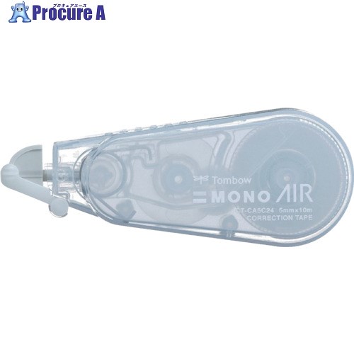 Tombow 修正テープ モノエアー 使いきりタイプ 5mm シアーホワイト CT-CA5C24 1個 ▼592-7239【代引決済不可】