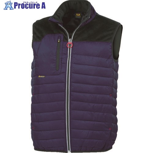 コーコス 【売切廃番】 防寒作業着 防寒ベスト G-379 1ネイビー S 着丈61cm 胸囲101cm G-379-1-S 1着 ▼836-6294【代引決済不可】