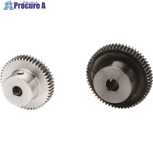 KG S45C平歯車 S50S 50BF-0504 形状B1 モジュール0.5 歯数50 S50S 50BF-0504 1個 ▼149-6973【代引決済不可】