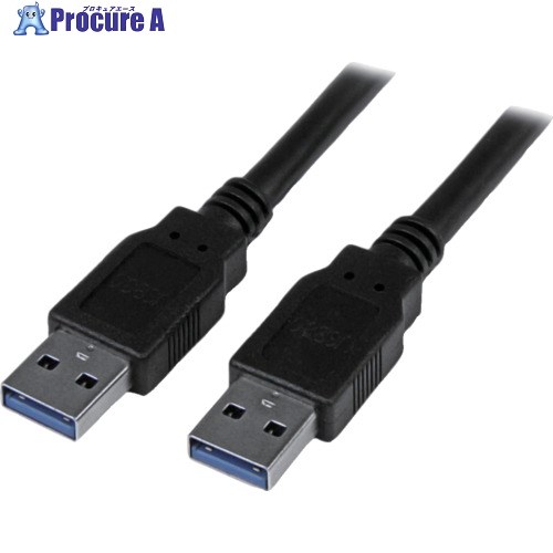 X^[ebN USB 3.0P[u/1.8m/Type]A - Type]A/5Gbps/IX-IX/ubN/^CvA USB3SAA6BK 1 540-0056yϕsz